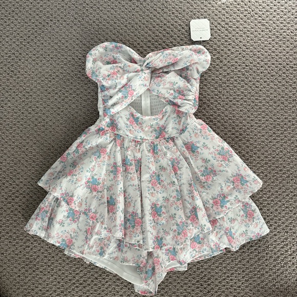 Altar'd State Dresses & Skirts - Altar'd State White Floral jumper